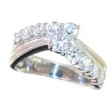 Platinum Natural VS 1.03 ct Brilliant Diamond Ring