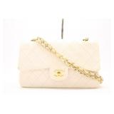 Chanel Lambskin Matelasse 25 Double Flap Bag