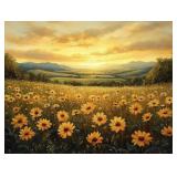 Sunlit Serenity On Canvas By Van Gogh Limited