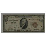 1929 $10 New York Federal Reserve Bank Note