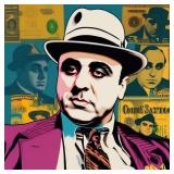 Al Capone Scarface 3 Hand Signed by Charis