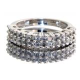 Brilliant 1/2 ct Natural Diamond Anniversary Ring