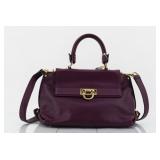 Ferragamo Gancini 2WAY Leather Handbag