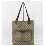 Gucci GG Supreme Sherry Line Tote Bag