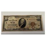 1929 $10 New York Federal Reserve Bank Note