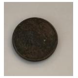 1865 2 Cent Coin