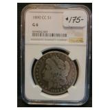 1890 Carson City Morgan Silver Dollar