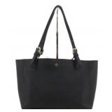 Tory Burch Black Leather Handbag Tote