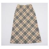 Burberry Nova Check Skirt Size 38