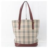 Burberry Nova Check Tote Bag