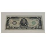 RARE SERIES OF 1934 $1000 Bank Note