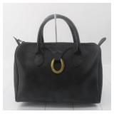 Christian Dior Leather Boston Bag