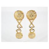 Versace Medusa Head Clip-on Earrings