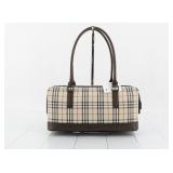 Burberry Nova Check Boston Bag