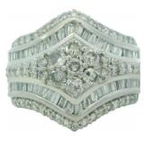 Platinum 1.50 ct Natural VS Brilliant Diamond Ring