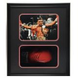 Autographed Mike Tyson Boxing Glove Shadow Box