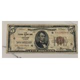 Federal Reserve of Chicago $5 Bank Note