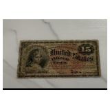 15 Cent Fractional Currency