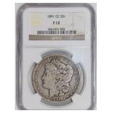 1891 Carson City Morgan Silver Dollar