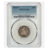 1875 Twenty Cent Coin
