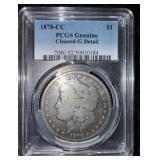 1878 CC Morgan Silver Dollar