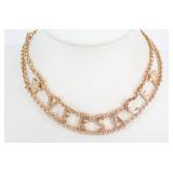 Versace Gold Logo Necklace
