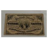 3 Cent Fractional Currency