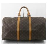Louis Vuitton Monogram Keepall 50 Boston Bag