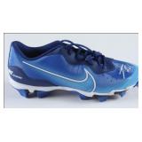 Autographed Jorge Soler Baseball Cleat