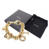 Yves Saint Laurent Multi Charm Bracelet