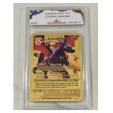 Pokï¿½mon Gold Custom Charizard Card