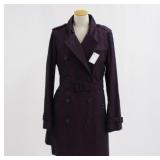 Burberry Purple Trench Coat