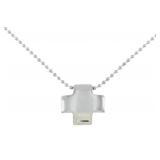 Tiffany & Co Roman Cross Ball Chain Necklace