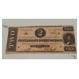 $2 Confederate States Note