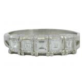 Platinum .70 ct Natural Brilliant VS Diamond Ring