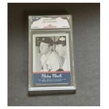 2001 Upper Deck Mickey Mantle Card