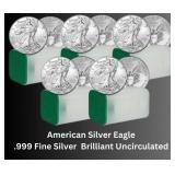 1986-2025 BU American Eagle Silver Dollar