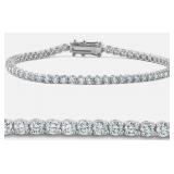 Round Brilliant 4.00 ct VS Diamond Tennis Bracelet