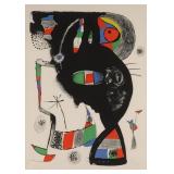 42 Blue Blomet Giclee Canvas by Joan Miro