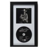 Autographed Zach Top Custom CD Display