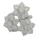 18kt White Gold 6.00 ct Natural Diamond Ring