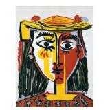 PICASSO Bust of a Woman with a Hat Limited Edition