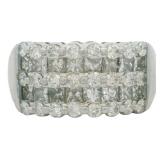 Platinum 2.01 ct Natural Brilliant Diamond Ring