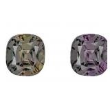 GIA Certified Cushion .91ct. Color Change Sapphire