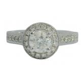 14kt Gold 1.53 ct Round Natural Diamond Ring