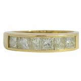 18kt Gold 1.00 ct Natural Diamond Ring