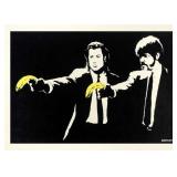 Pulp Fiction c. 2004 Giclee Art Print by Banksy