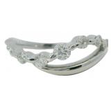 18kt Gold 1/3 ct Natural Brilliant Diamond Ring