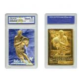 23K Gold Kobe Bryant Rookie Blue Card