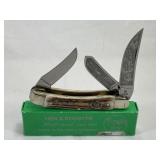 Hen & Rooster Solingen Stag Horse Stockman Knif